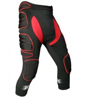 Защитные шорты Empire Ground Pounder Slide Shorts SE youth черно-красные