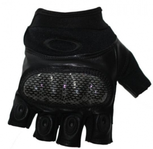Перчатки тактические с защитой костяшек. Реплика Oakley Black