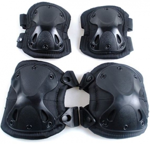 Наколенники, налокотники X-Swat Black